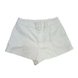 For Love & Lemons Ivory Shorts High Waist Dressy‎ Casual Size Large